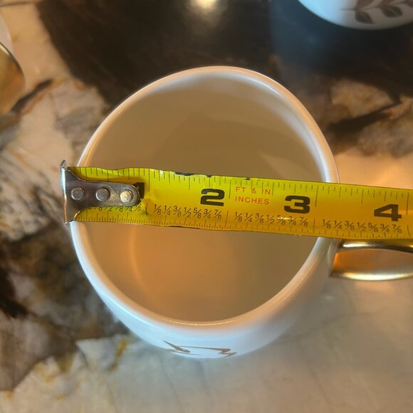 NWOT Rosanna Fall Tea Coffee Mugs Set Of 4 Thanksgiving Mug - Picture 9 of 14